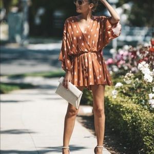 VICI Diamond Daze Tie Romper